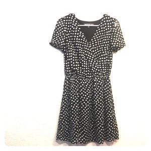 Mini polka dot dress